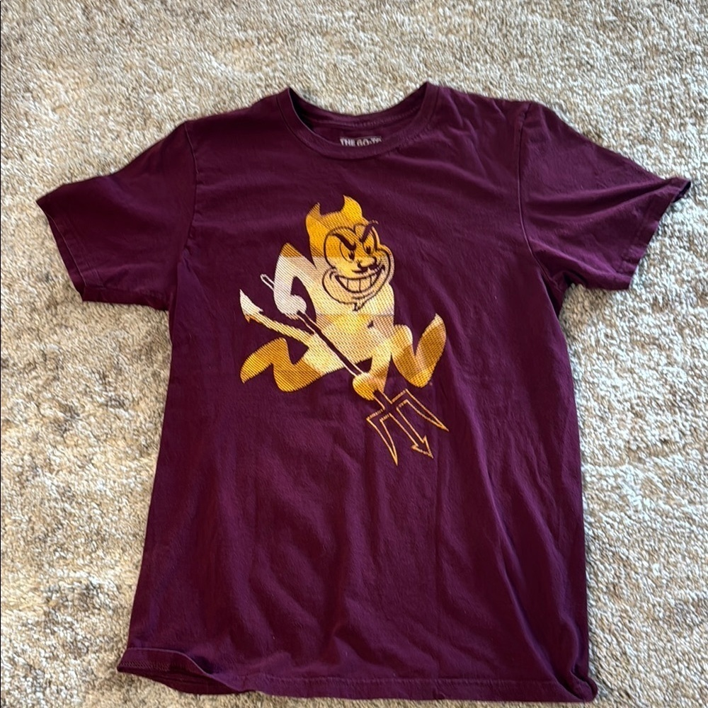 Y2K Arizona State University Sparky T-Shirt🍍Sz Med🍍Pit to pit 17”🍍length 27”